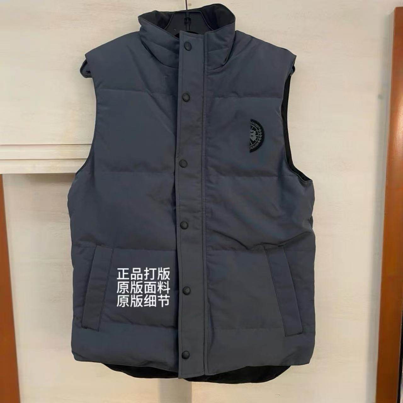 Классический жилет Big Goose 08 black label, осенне-зимний жилет для мужчин и женщин, жилет без рукавов, утолщенный теплый жилет для пары, куртка Изображение 1