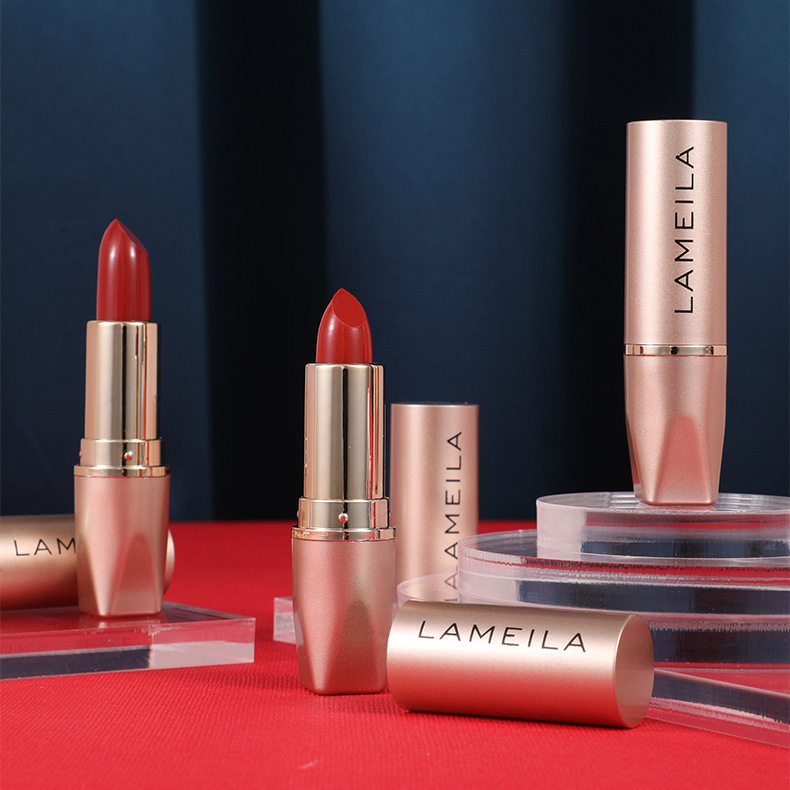 New Impression Lipstick That Is Not Easy to Fade, High-Gloss Matte, Various Color Numbers, Lipstick That Locks Color and Is Not Easy to Stain, Lipstick Delivery