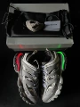 Gray-white-led light shoes