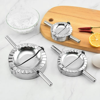Factory wholesale 304 stainless steel dumpling mold package dumpling machine pinch Dumpling Dumpling Dumpling clip dumpling mold kitchen tools