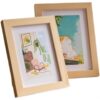 Solid wood photo frame empty frame color small picture frame wall hanging table poster certificate frame printed logoA3a45 inch 8k4