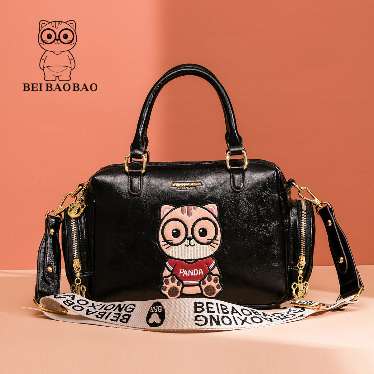 สั่งซื้อนำเข้า Beibao Yuanyuan Factory New Women's Airbag Fashion Women's Bag Casual Shoulder Crossbody Handbag Women's Commuter Bag จากจีน