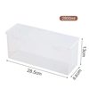 Noodle storage box long noodle preservation box kitchen grains storage box refrigerator crisper food transparent box