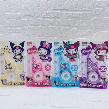 New Girl's Heart Kulomi Sanrio Correction Tape for Primary School Students Large Capacity Correction Tape Error Correction Tape Learning Supplies