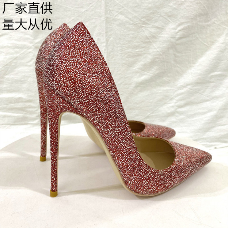 (Mới) Mã E9505 Giá 1210K: Giày Cao Gót Nữ Cao 8Cm, 10Cm, 12Cm Hurya Mũi Nhọn Gót Nhọn Hàng Mùa Xuân Thu Đông Giày Dép Nữ Chất Liệu G04 Sản Phẩm Mới, (Miễn Phí Vận Chuyển Toàn Quốc).