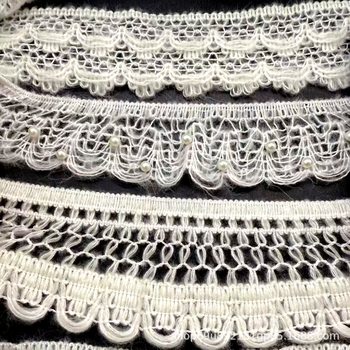 Elastic Elastic Beaded Mohair Lace Lace Fabric Handmade Accessories Snow Boots Shoes Skirt Edge Material Accessories
