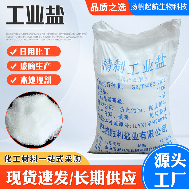 Sodium Chloride Softening Salt Fine Salt Powder Salt Water Treatment Pavement Deicing Antifreeze Refined Sodium Chloride Industrial Salt