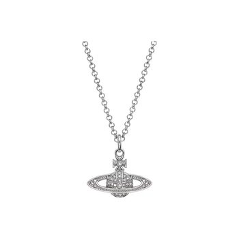 High Version Empress Dowager Diamond Plane Saturn Necklace Female Vivian Classic Planet Saturn Chain Clavicle Chain