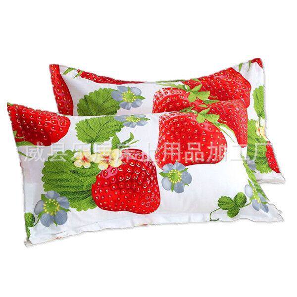 Student Brushed Pillowcase Enlarged 48*78cm Skin-Friendly Breathable Pillowcase Adult Single Pillowcase Manufacturer Wholesale