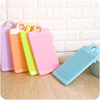 Plastic Non-Slip Mini Small Washboard for Home Laundry Hand-Held Washboard Thickeneded Manual Washboard