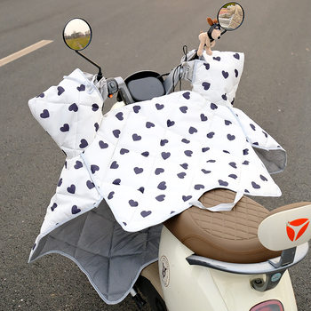 Electric Vehicle Windshield Cover Is Suitable for All Seasons, Summer Sun Protection, Waterproof, Motorcycle Battery Cover, Thickened for Winter, Spring and Autumn Protection
