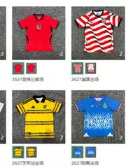 2026 World Cup in the United States, Canada, and Mexico England Spain Argentina Brazil Germany Short-Sleeved Football Jerseys Pre-Release Edition