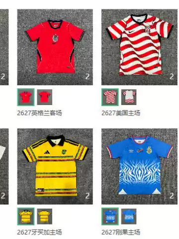 2026 World Cup in the United States, Canada, and Mexico England Spain Argentina Brazil Germany Short-Sleeved Football Jerseys Pre-Release Edition