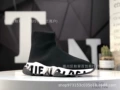 Socks and shoes-black and white graffiti