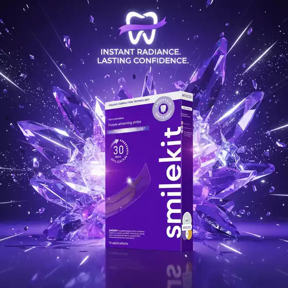 New V34 Purple Teeth Whitening Strips V34 Whitening Strips Purple Small Box Whitening Teeth Strips