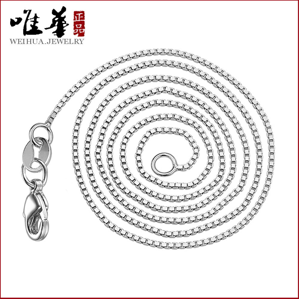 silver plated manufacturer women's necklace wholesale temper...