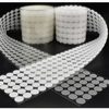 Factory supply round adhesive velcro strong round adhesive quiet book velcro seamless self-adhesive sub-parent sticker