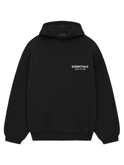 Ess Sweatshirt-Essentials Cross-Border Special Line 24 High-End Versions Fog Sub-Line Printed Hoodie Sweatshirt
