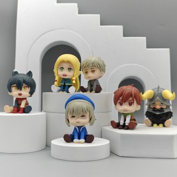 Cross-Border Figure Model Sitting Posture 6 Types of Elf Maze Fan Malushir Q Version Nendoroid Blind Box Figure Disassembly Fun