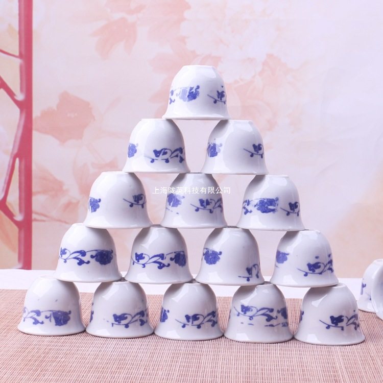 Jingyun Liquor Cup, White Wine Cup, Jingdezhen Ceramic Retro Small Wine Cup, Sacrificial Wine Cup, Dance Cup, Buddhist Hall Offering