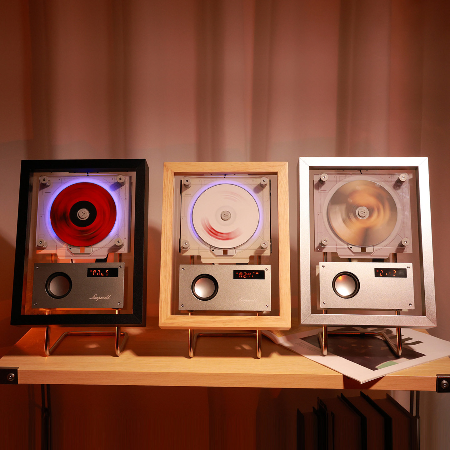 Bayin Box New Cd Player Fever Grade Hifi Stereo Player Multi-Function Two-Way Bluetooth U Disk Player