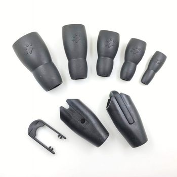 Factory supply pet buckle gourd-shaped dog leash pet rope leather cover dog claw gourd-shaped cylinder rope cover