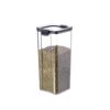Sealed Jar Transparent Kitchen Storage Jar Dry Snacks Grain Storage Box Nuts Moisture-proof Tea Milk Powder Box