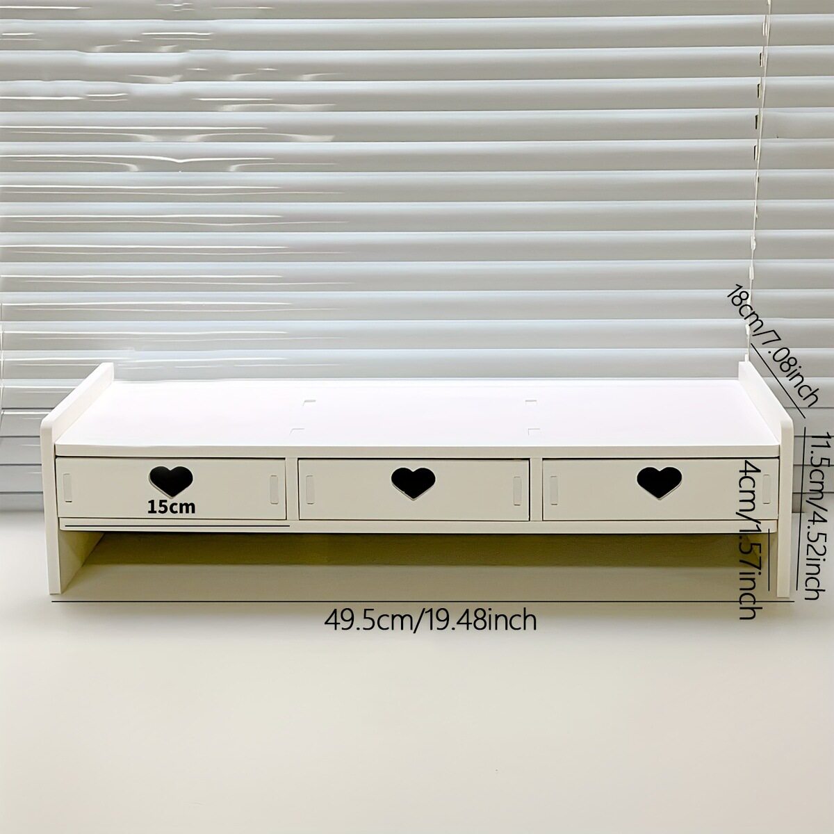Computer Elevated Desktop Display Stand Multi-Functional Desktop Storage Elevated Stand Notebook Drawer Pad Rack