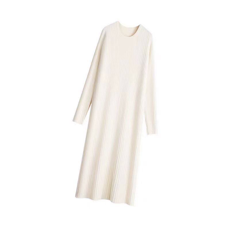 Maternity Dress Suit Outfit Guide Knitted Bottoming Warm Sweater New Year Red 2024 New Autumn and Winter