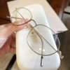Carlin with myopia glasses frame women retro Joker gold thin edge glasses frame support glasses wholesale 58161