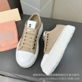 Khaki-colored shoes