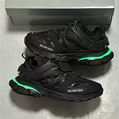 Putian Sneakers Dad Shoes European Version Pure Original Paris Track3.0 with Lights Dad Shoes for Men and Women 3Rd Generation Thick Sole