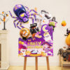 Halloween Decorations Pumpkin Balloon Kt Board Display Board Kindergarten Shop Atmosphere Bar Welcome Sign Scene Layout
