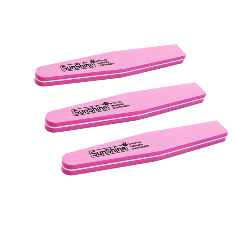 sunshine nail sponge sand bar sanding strip manicure set tool nail file does not drop sand waterproof grinding Rod