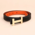 Black+orange/gold buckle