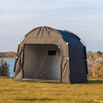 Source Manufacturer Wholesale Cross-Border Outdoor Camping Style Tent Large Space Storage Tent Mountain Bike Camping Style Equipment