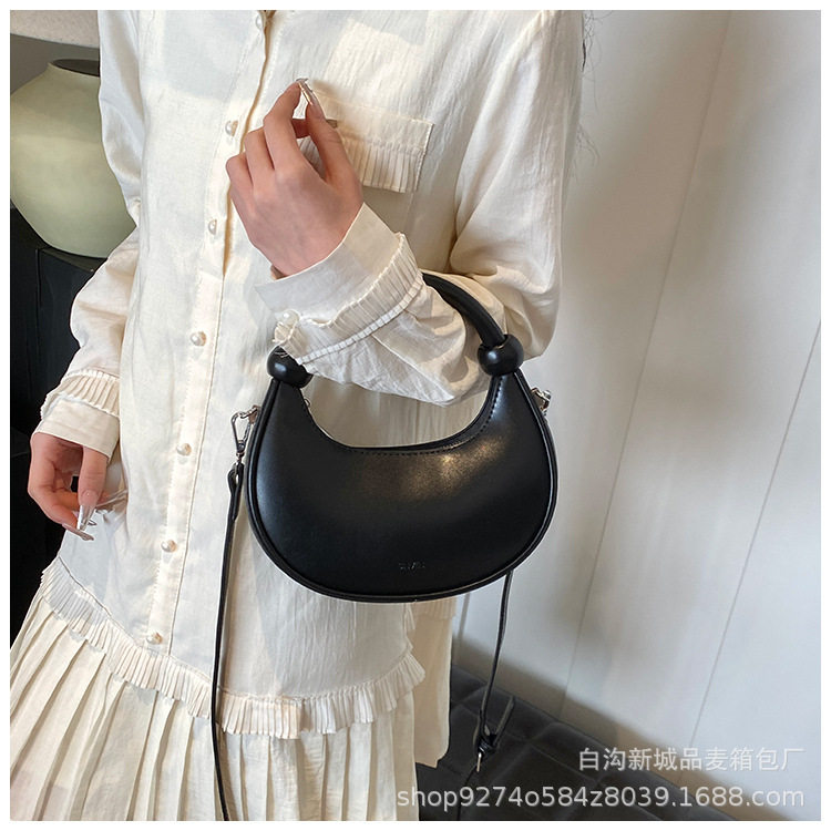 French Niche Elegant Handheld Small Bag Women's Bag New Trendy Fashion Shoulder Bag Foreign Style Crossbody Dumpling Bag 33 O1CN01dEBHjm2HKyDRDj0PF !!2215913929133 0 cib