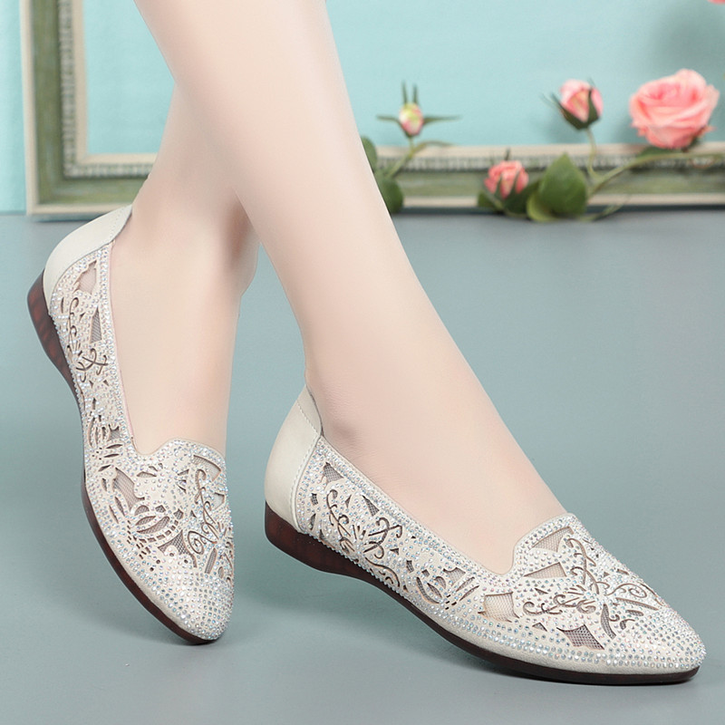 (Mới) Mã L3113 Giá 1000K: Giày Dép Sandal Nữ Yatdho Lưới Mỏng Đế Mềm Hàng Mùa Hè Trung Niên Ma Sát Chống Trượt Thoáng Khí Giày Dép Nữ Chất Liệu G03 Sản Phẩm Mới, (Miễn Phí Vận Chuyển Toàn Quốc).