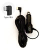 Dual USB3.5A car driving recorder power cord GPS navigator charger T-shaped mouth 3.5 meters car charger