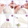 Floral Bag Sealing Silicone Tie Thickened Cream Bag Sealing Rubber Ring Squeeze Bag Auxiliary Ring Leak-proof Ring