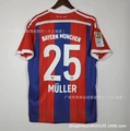 14-15 bayern no. 25 muller + bundesliga armband