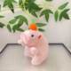 Shaking and Making Sounds Internet Celebrity Capybara Spitting Bubbles Capibala Pendant Plush Toy Doll Keychain Doll Wholesale