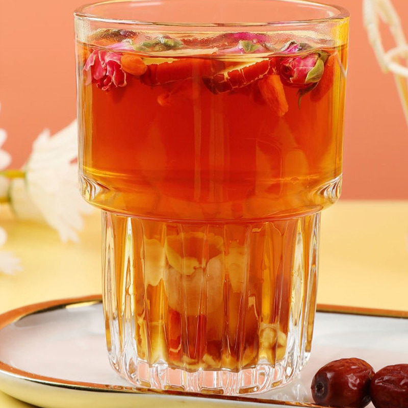 Factory wholesale brown sugar ginger jujube longan wolfberry tea red dates longan aunt tea red sugar ginger jujube tea female tea