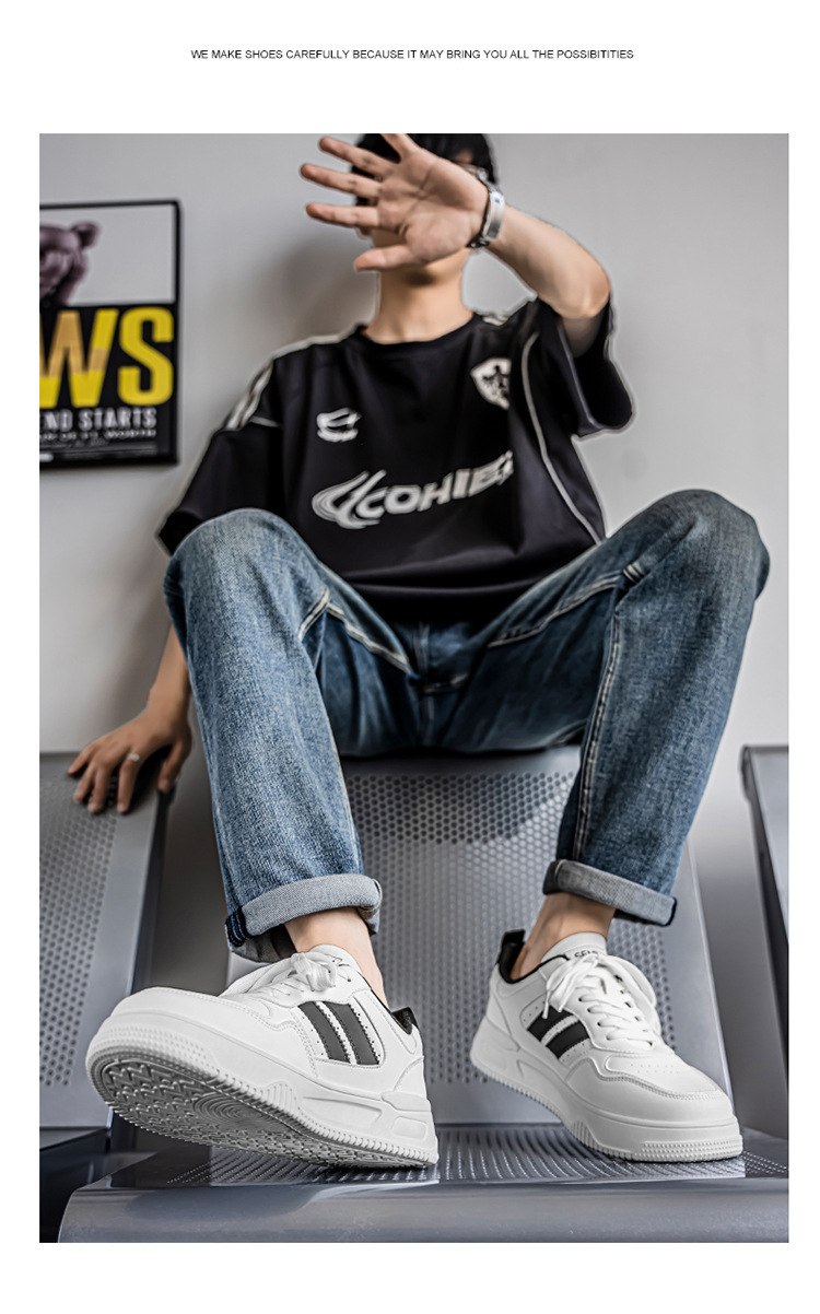 Men's Shoes Summer New Breathable Versatile White Casual Sneakers Student Thick-Soled Sports Shoes Casual White Shoes for Men 14 O1CN01dHkJai2MDi8UkvQLc !!1897509794 0 cib