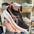 28th generation-black and orange women's shoes