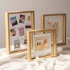 Double-sided Transparent Photo Frame Table 7-inch 6 Calligraphy Framed Ornaments Calligraphy and Painting Real Glass Radio Display Frame A4 Frame