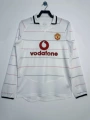 Manchester United 2003-05 Away White Long Sleeve