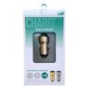 Car Charger USB One to Two Aluminum Alloy Mini Car Charger Cigarette Lighter Car Mobile Phone Charging Head Fast Charging
