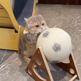 Игрушки для кошек, когтеточка для кошек, износостойкий, против перхоти, сизалевый шарик, когтеточка для кошек, шлифовка когтей, ползание кошек, комплексное использование для домашних животных