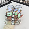 Special offer ferrule glasses frame women can be equipped with myopia ins fashion retro ferrule metal flat glasses wholesale